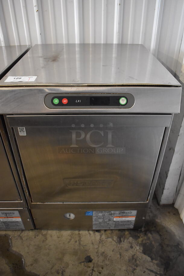 Hobart LXIC Stainless Steel Commercial Undercounter Dishwasher. 120/208-240 Volts, 1 Phase. 24x27x34 - Image 1 of 7
