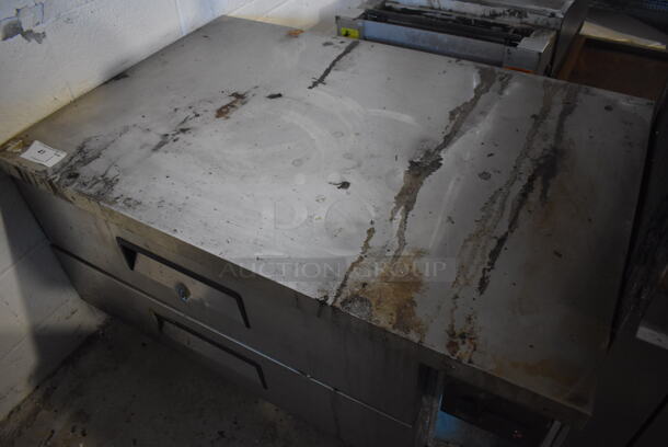 True Stainless Steel Commercial 2 Drawer Chef Base on Commercial Casters. 115 Volts, 1 Phase. 48.5x33x26.5. Tested and Working! - Image 8 of 8