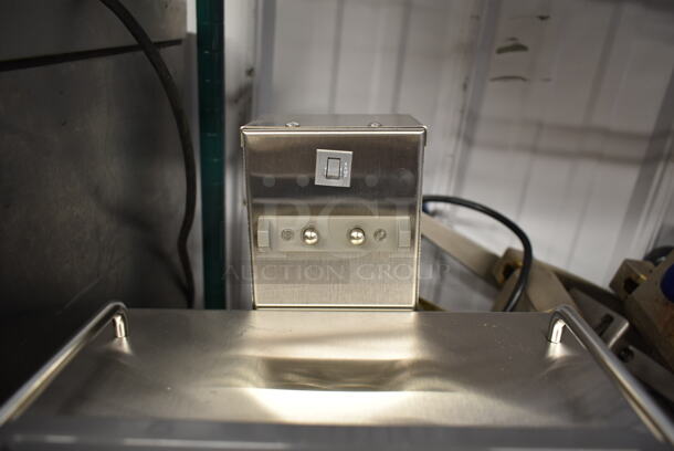 BRAND NEW SCRATCH AND DENT! 2016 Bunn 1SH STAND Stainless Steel Commercial Countertop Satellite Server Stand. 120 Volts, 1 Phase. - Image 4 of 5