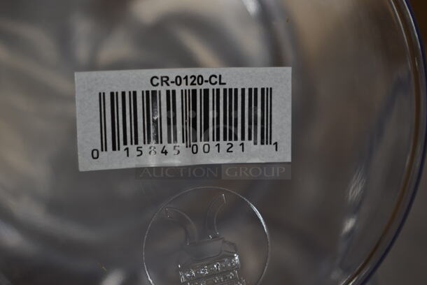 BRAND NEW IN BOX! 12 Houston TX Crock CR-0120-CLEAR Salad Crock. - Image 5 of 6