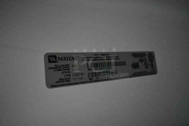 Maytag M1TXEGMYW01 Metal Cooler w/ Freezer. 115 Volts, 1 Phase. Tested and Working! - Image 6 of 6