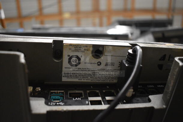 3 NCR 15" POS Monitors w/ Credit Card Strip Reader. 3 Times Your Bid! - Image 4 of 4