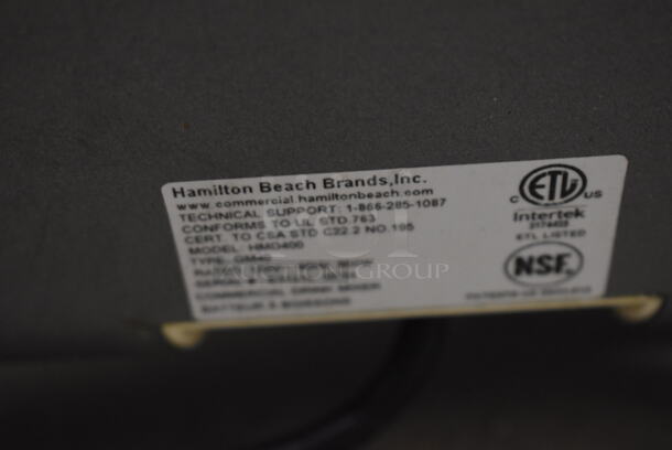 Hamilton Beach HMD400 Metal Commercial Countertop 3 Head Drink Mixer. 120 Volts, 1 Phase. 12x8x21. Tested and Working! - Image 7 of 7