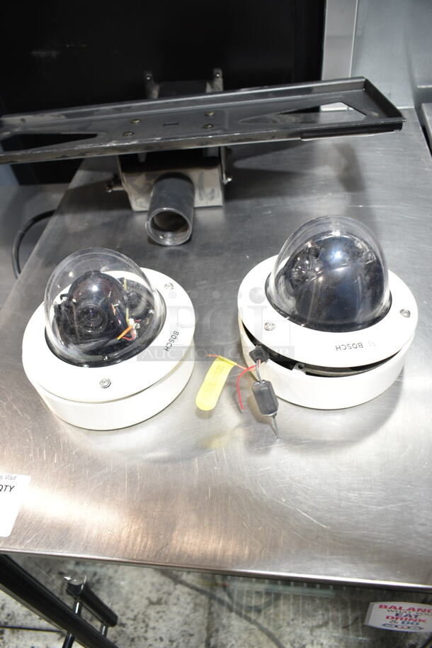 ALL ONE MONEY! Lot of 2 Security Cameras and Metal Pieces - Image 3 of 9