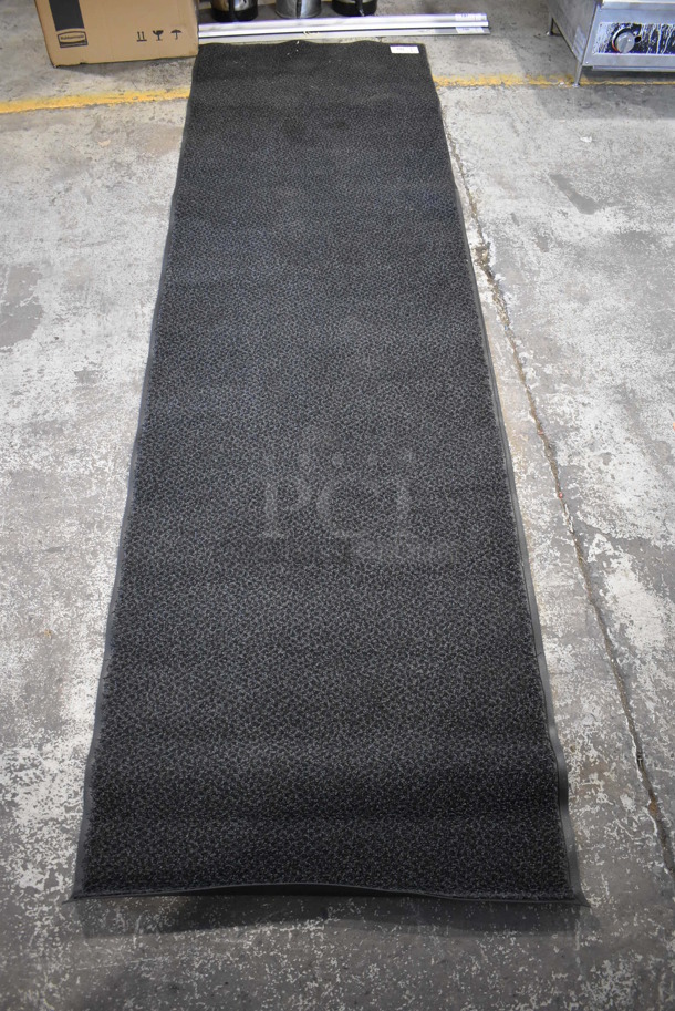 Black Floor Mat. 36x120