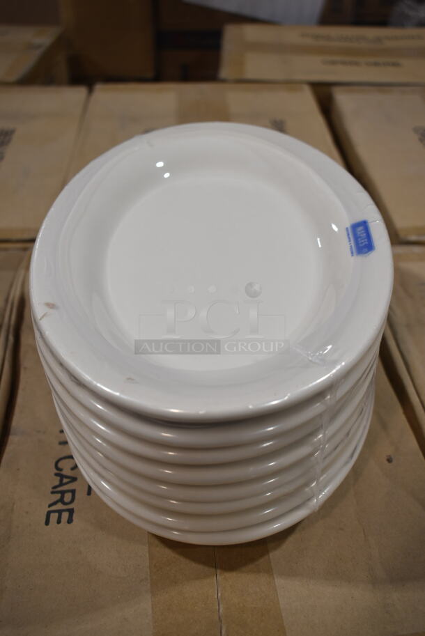 PALLET LOT of 18 Boxes of 24 BRAND NEW IN BOX! Tuxton PIHA104 10-1/2"x7-3/8" Eggshell Wide with Naples Oval Platter. 18 Times Your Bid! - Image 5 of 5