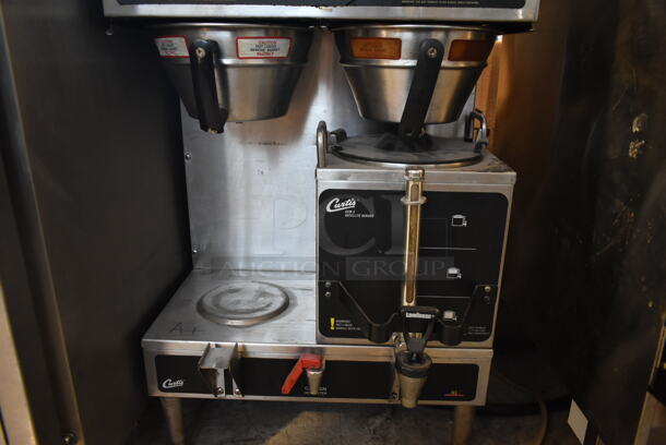 Curtis Gemini GFM-612ILD-10 Stainless Steel Commercial Countertop Coffee Machine w/ Hot Water Dispenser, 2 Metal Brew Baskets and 1 Satellite Dispenser. 220 Volts. - Image 5 of 8