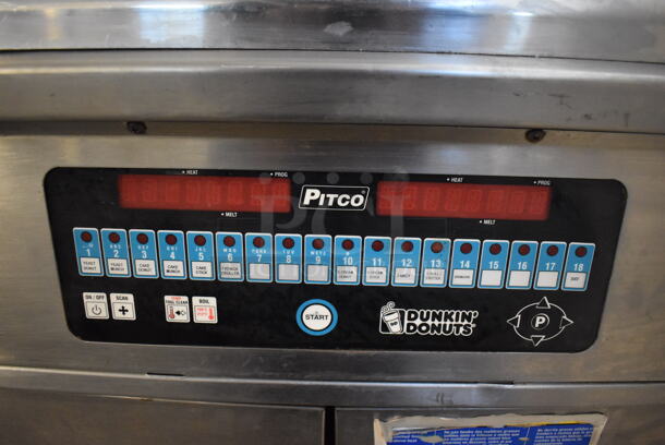 Pitco Frialator DD 24 RUFM Stainless Steel Commercial Natural Gas Powered Donut Fryer w/ Grease Trap. 72,000 BTU. 29x43x56 - Image 6 of 9