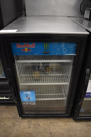 2018 True GDM-06-34-HC-TSL01 Metal Commercial Single Door Reach In Mini Cooler Merchandiser. 115 Volts, 1 Phase. 20.5x28x36. Tested and Working!