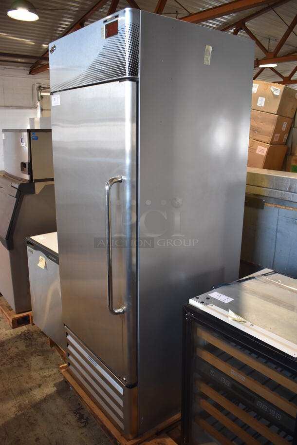 LIKE NEW! 2014 Fogel CR-23-SDF Stainless Steel Commercial Single Door Reach In Freezer. 115 Volts, 1 Phase. Unit Has Only Been Used a Few Times! Tested and Working! - Image 2 of 6