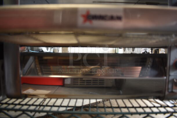 BRAND NEW SCRATCH AND DENT! 2023 Omcan TS-7000 Stainless Steel Commercial Countertop Conveyor Oven. 240 Volts.  - Image 5 of 7