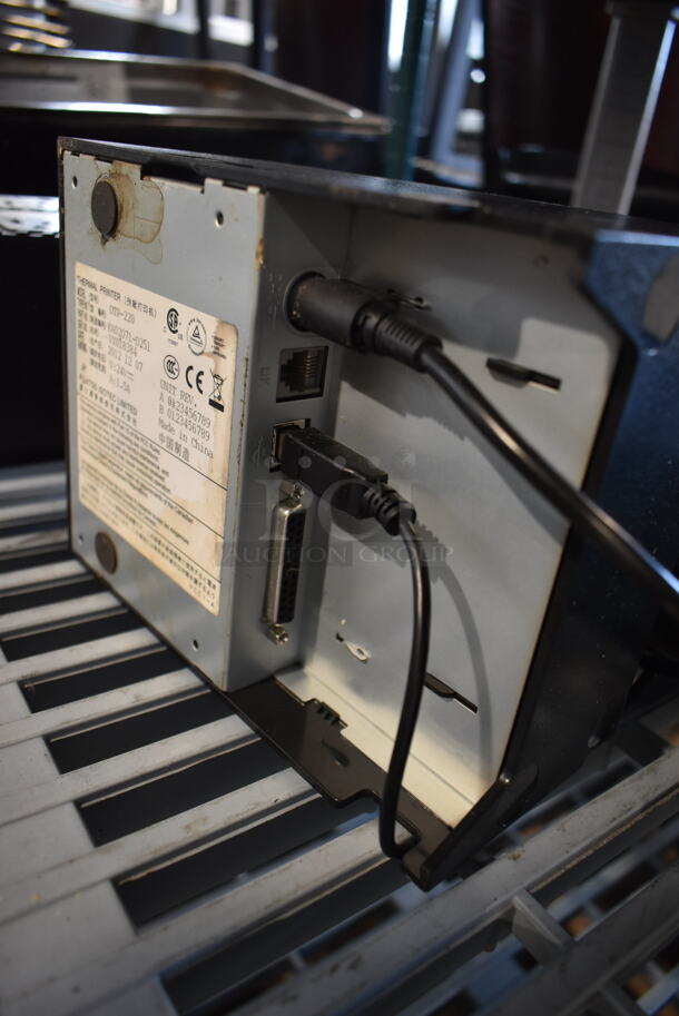 FEC DTP-220 Thermal Receipt Printer. - Image 6 of 8