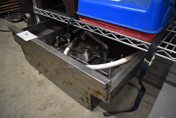 Stainless Steel Grease Tray for Fryer. 25x32x8 - Image 2 of 3
