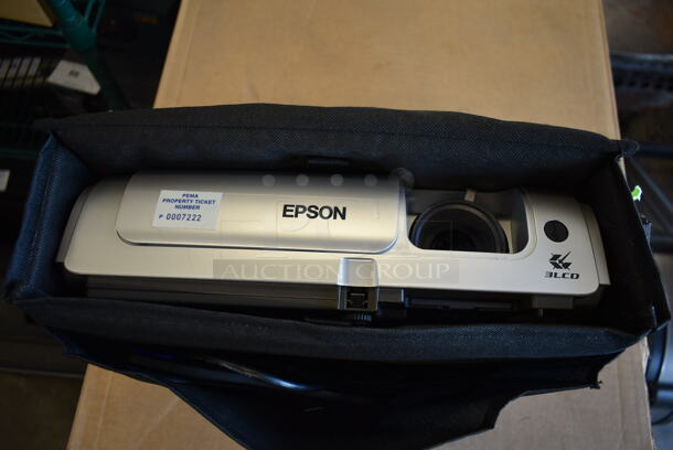 Epson EMP-S4 Projector in Bag. 100-240 Volts, 1 Phase.  - Image 3 of 9