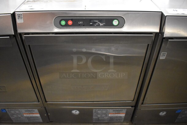 Hobart LXIC Stainless Steel Commercial Undercounter Dishwasher. 120 Volts, 1 Phase. 24x26x35