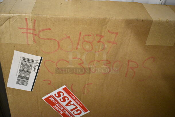 3 BRAND NEW SCRATCH AND DENT! Aarco DCC3630RS Aluminum Bulletin Board 30"W X 36"H Enclosed. 3 Times Your Bid! - Image 5 of 5