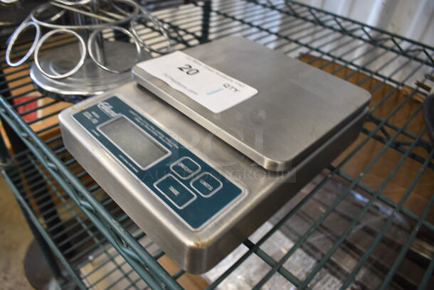 Edlund EDL-10 Metal Countertop 10 Pound Capacity Food Portioning Scale. 7x9.5x2.5. Tested and Working! - Image 2 of 5