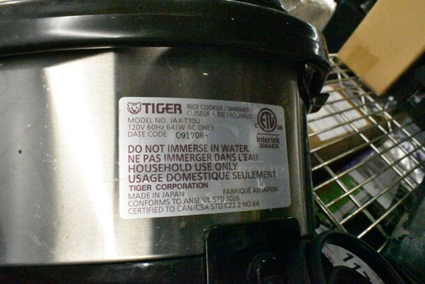 8 Various Items Including Tiger JAX-T10U Rice Cooker, Epson Stylus Photo R280 Printer, Riedel Bar Glasses, Pyle PMNGSP1BK Wireless BT Streaming Speaker, Pyle Microphone, Muffin Baking Pans. 8 Times Your Bid!  - Image 4 of 12