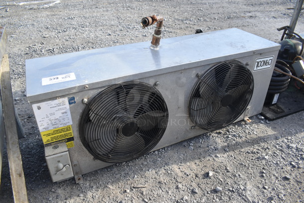Cancoil ALP07201CER Metal Commercial Condensing Fan for Walk In Box. 115 Volts, 1 Phase. 41x14x15