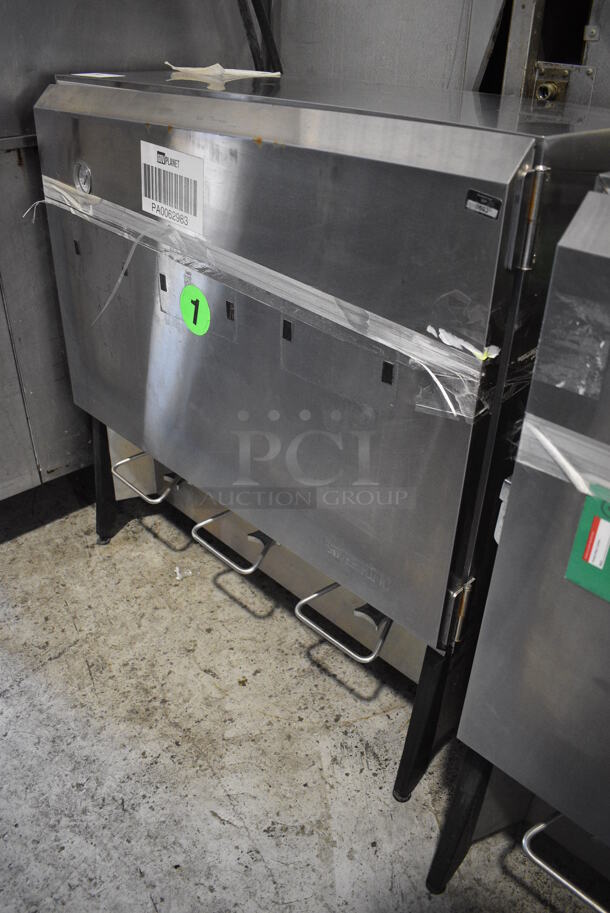 Silver King Model SKMAJ3 Stainless Steel Commercial Countertop Milk Dispenser. Does Not Have Refrigeration or Electrical. 115 Volts, 1 Phase. 38x17.5x39.5 - Image 2 of 6