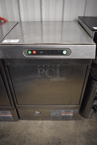 Hobart LXi Series Stainless Steel Commercial Undercounter Dishwasher. 208-240 Volts, 1 Phase. 24x26x34