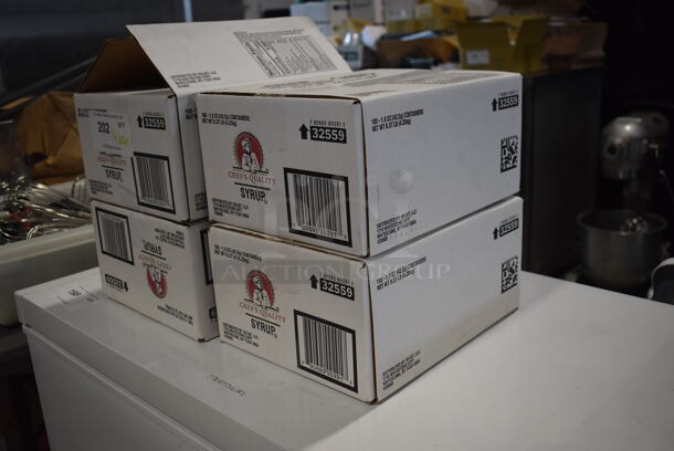 4 Boxes of Chef's Quality Syrup Packets. 4 Times Your Bid! - Image 3 of 3