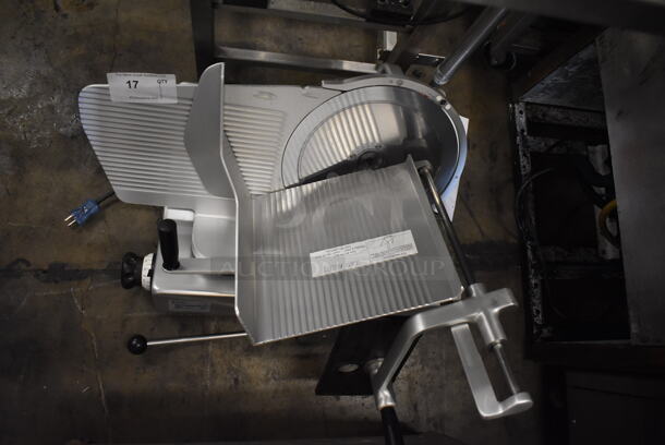 2010 Bizerba SE 12 US Stainless Steel Commercial Countertop Meat Slicer. 120 Volts, 1 Phase. 28x25x22. Tested and Working! - Image 5 of 7
