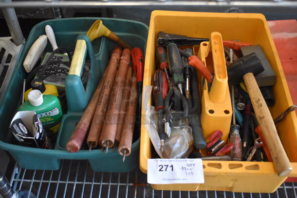 ALL ONE MONEY! Tier Lot of Various Items Including Tools and Poly Pitchers - Image 7 of 7