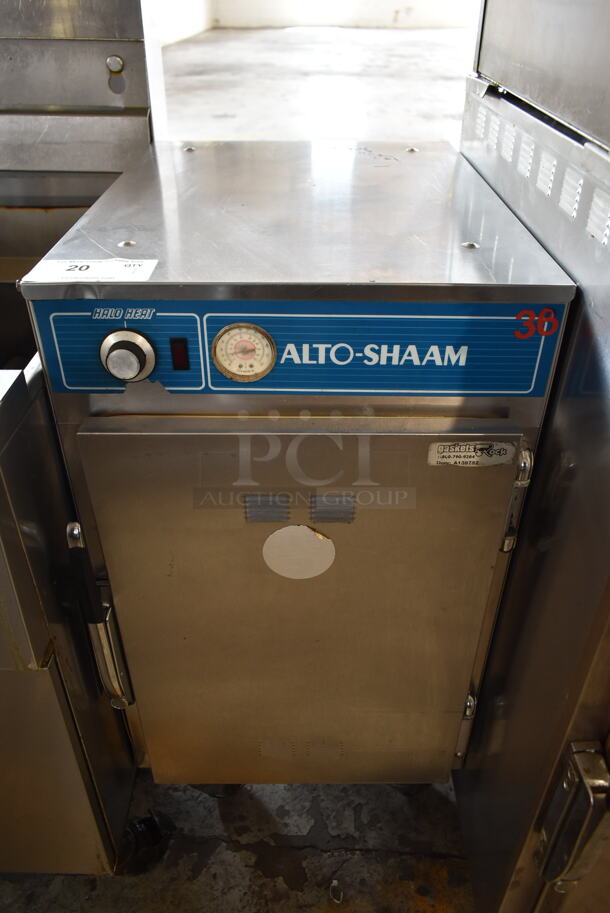 Alto Shaam 500-S Stainless Steel Commercial Heated Holding Cabinet on Commercial Casters. 125 Volts, 1 Phase. Tested and Working! - Image 1 of 5