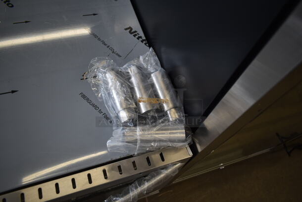 BRAND NEW SCRATCH AND DENT! KoolMore KM-CTCO-44 Stainless Steel Commercial Countertop Electric Powered Convection Oven, Holds Full Size Pans, 4 Racks And 3500W Of Power. See Picture For Missing Exterior Glass Door Pane. 240 Volts. - Image 4 of 9