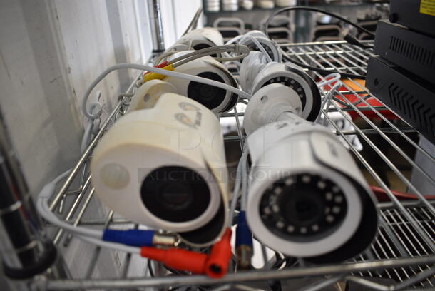 6 Various Security Cameras Including Zosi. 3x6x3. 6 Times Your Bid! - Image 2 of 4