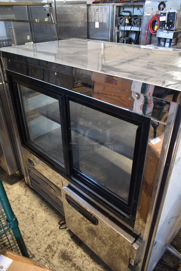 2017 Leader CDL48 S/C Stainless Steel Commercial Floor Style Deli Display Case Merchandiser. 115 Volts, 1 Phase. Tested and Working! - Image 5 of 9