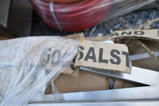 BRAND NEW SCRATCH AND DENT! Regency 600SALSTAND Salamander Broiler Stand. May Be Missing Pieces. - Image 3 of 6