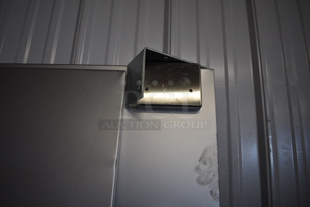 2 Metal Commercial Swinging Kitchen Doors w/ View Through Window. 35x4x83. 2 Times Your Bid! - Image 6 of 6