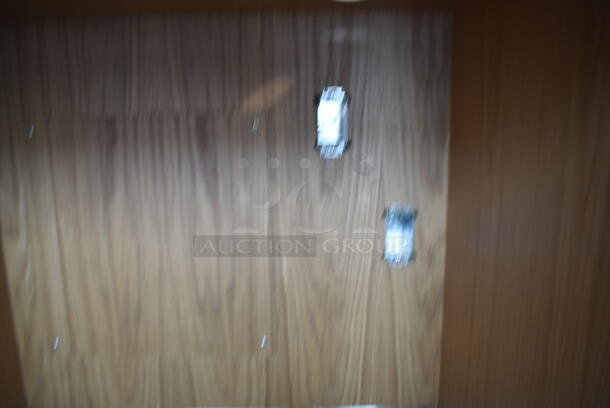 BRAND NEW! Wood Pattern Counter. - Image 5 of 5