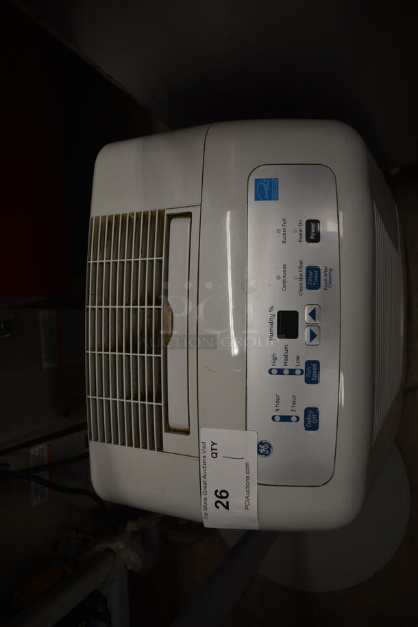2016 General Electric GE ADEL70LRL2 Metal Portable 70 Pint Dehumidifier. 115 Volts, 1 Phase. Unit Was Working When Removed. - Image 2 of 4
