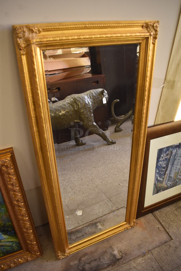 Framed Mirror.  - Image 1 of 6