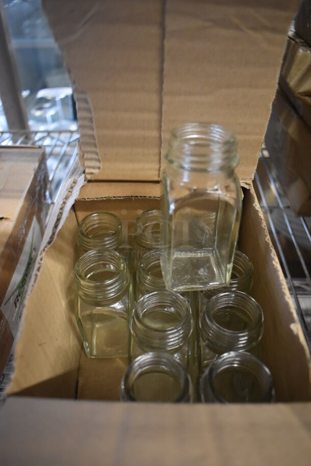 4 Boxes of 12 BRAND NEW! Salt and Pepper Shakers. Missing 1. 1.5x1.5x3.5. 4 Times Your Bid! - Image 2 of 3