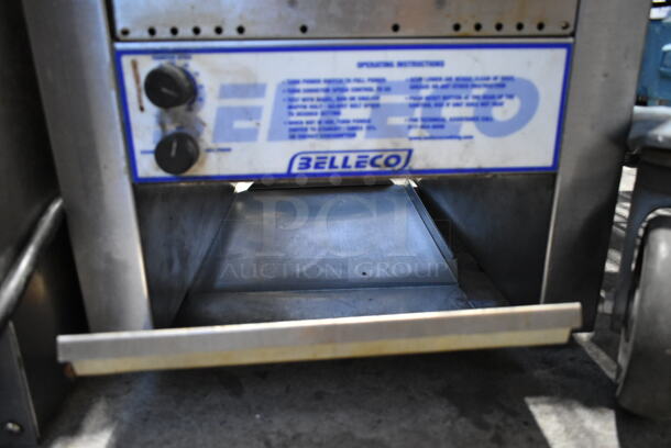 Belleco JT2-B Stainless Steel Commercial Countertop Electric Powered Conveyor Oven. 208 Volts, 1 Phase.  - Image 4 of 6