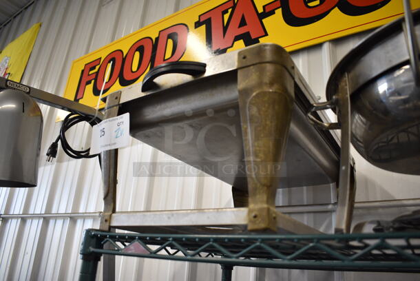 2 Various Metal Chafing Dishes. 13x24x9, 16x14x9. 2 Times Your Bid! - Image 2 of 5