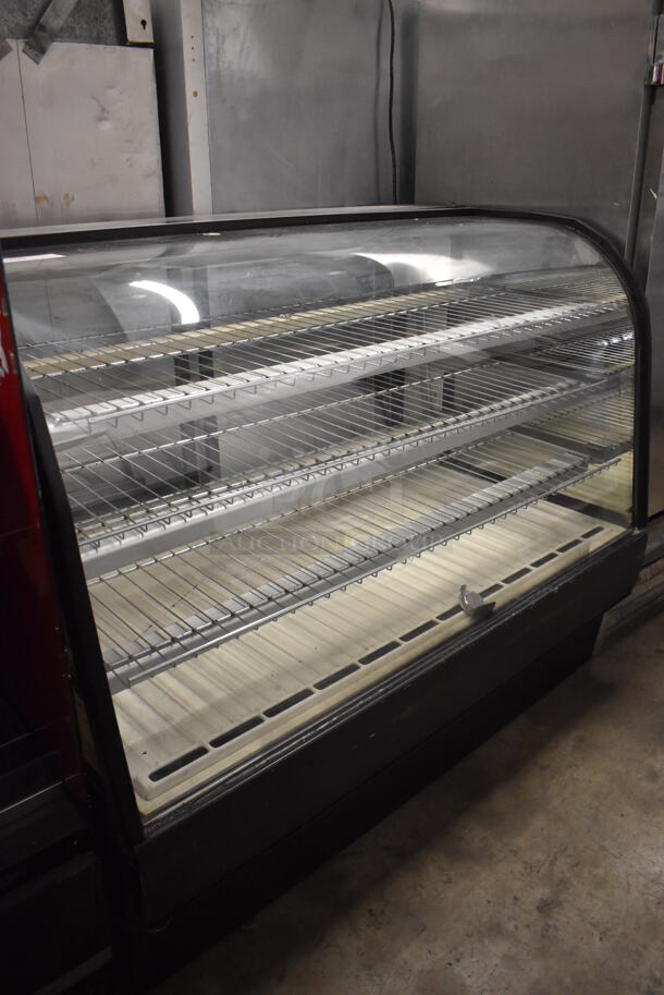 Stainless Steel Commercial Floor Style Deli Display Case Merchandiser w/ Metal Racks. 59x35x51. Tested and Working! - Image 4 of 6