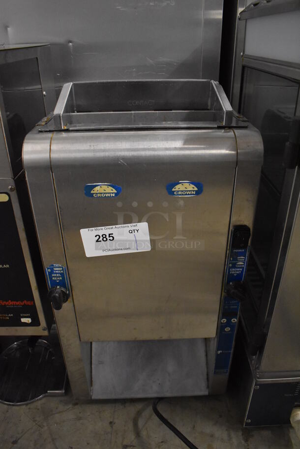 Roundup Stainless Steel Commercial Countertop Vertical Contact Toaster. 115 Volts, 1 Phase. 13x10x25. Tested and Working! - Image 1 of 7