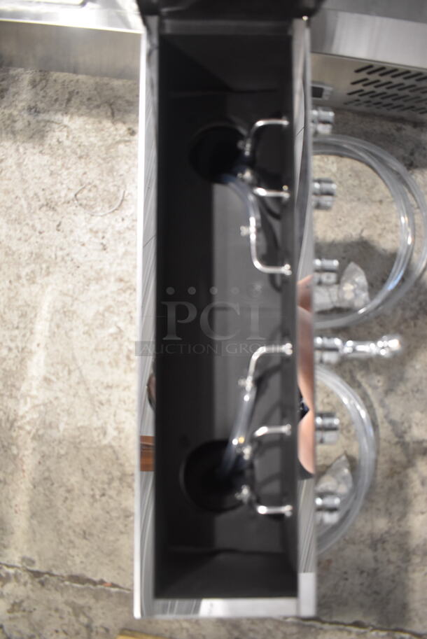 BRAND NEW! Talos Stainless Steel Commercial 6 Head Beer Tower. - Image 4 of 4