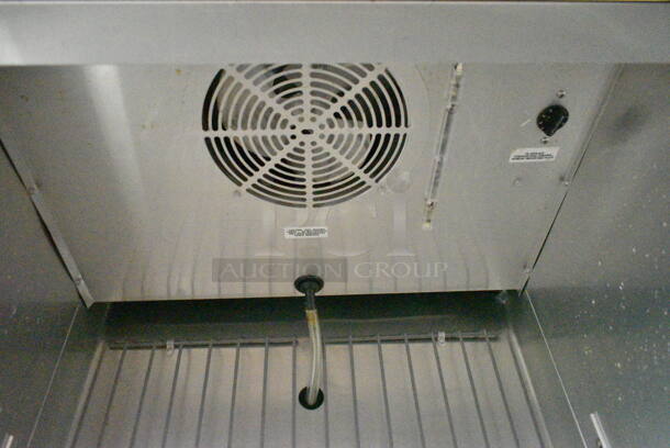 2016 True T-19F Stainless Steel Commercial Single Door Reach In Freezer w/ Poly Coated Racks and Commercial Casters. 115 Volts, 1 Phase. Tested and Working! - Image 7 of 8
