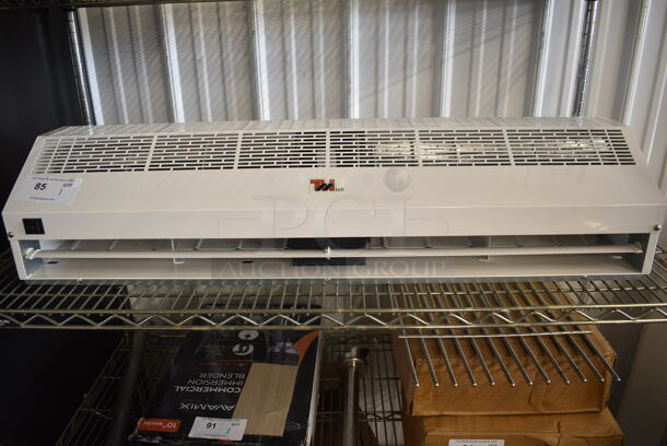 BRAND NEW SCRATCH AND DENT! Curtron AP-2-42-1-PC Air-Pro 42" Air-Pro White Powder Coated Air Curtain - 120 Volts, 1 Phase.  - Image 2 of 7