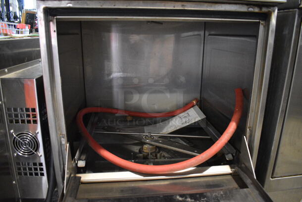 Hobart LXIH ENERGY STAR Stainless Steel Commercial Floor Style Undercounter Hi Temp High Temperature Dishwasher. 120-208-240 Volts, 1 Phase. 24x25x34 - Image 4 of 8