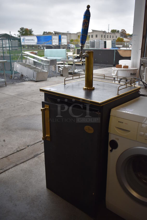 Beer Meister 50-V Metal Commercial Direct Draw Kegerator w/ Beer Tower. 115 Volts, 1 Phase. 23x27x60. Tested and Powers On But Temps at 53 Degrees - Image 3 of 6