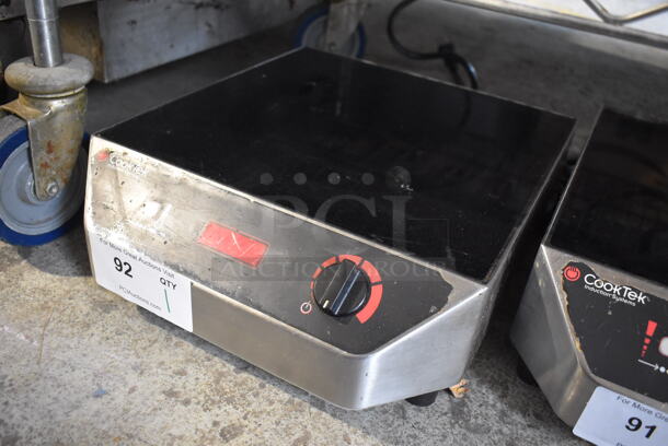 2017 CookTek MC3500 Stainless Steel Commercial Countertop Electric Powered Single Burner Induction Range. 208-240 Volts, 1 Phase. 14x17x5 - Image 4 of 6