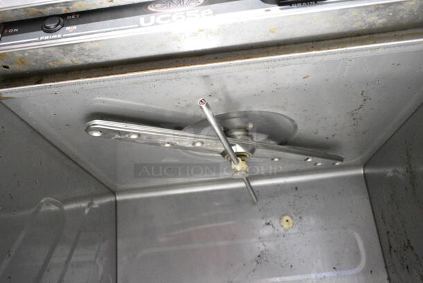 CMA UC65e ENERGY STAR Stainless Steel Commercial Undercounter Dishwasher. 115/208-230 Volts, 1 Phase.  - Image 5 of 7