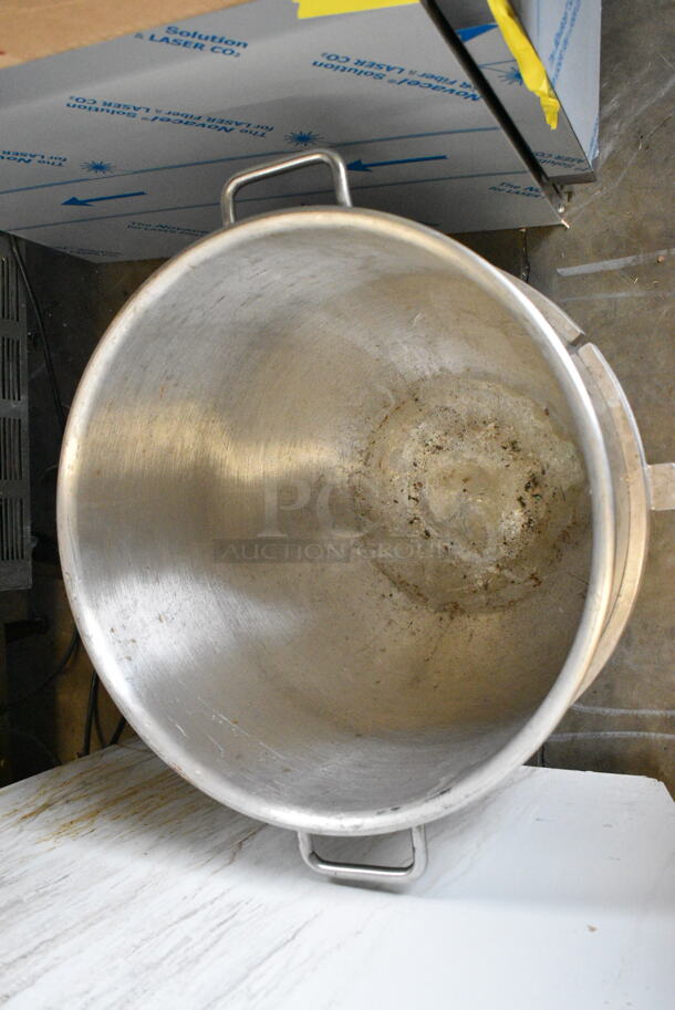 4 Various Stainless Steel Mixing Bowls w/ 1 Mixing Bowl Dolly. Includes Hobart VMLH60 60 Quart Mixing Bowl. 4 Times Your Bid! - Image 11 of 11